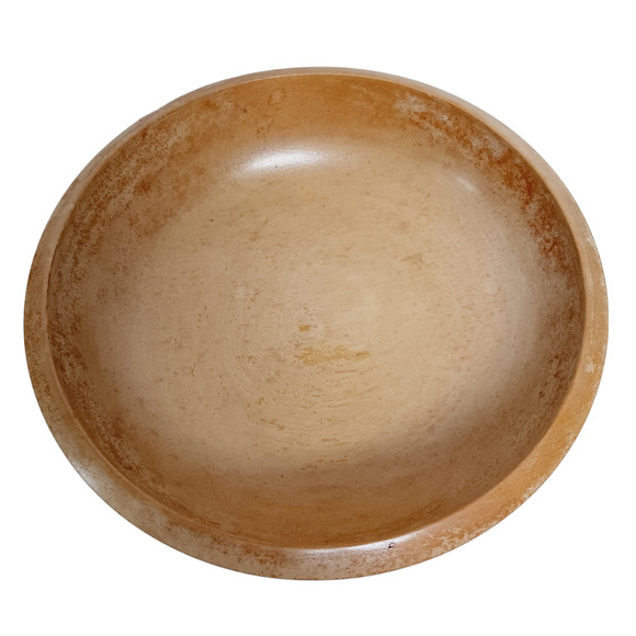 7 PC Wooden Salad Bowl Set Distressed Rustic Retro Wood Handmade Japan Vintage - Picture 16 of 16